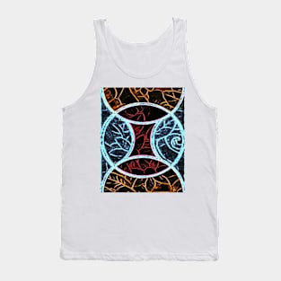 Rune-Pattern Tank Top